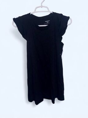 Motherhood Maternity Black Short-Sleeve Tee Top